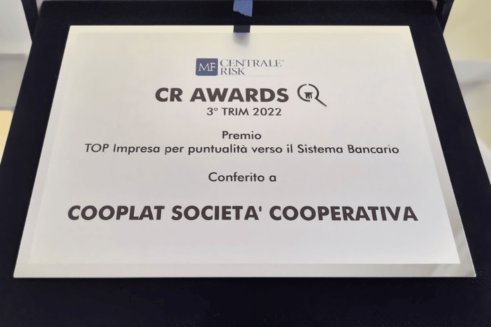 CR Awards: Cooplat vince il premio nella categoria Extra